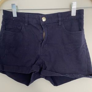 Navy blue women shorts
